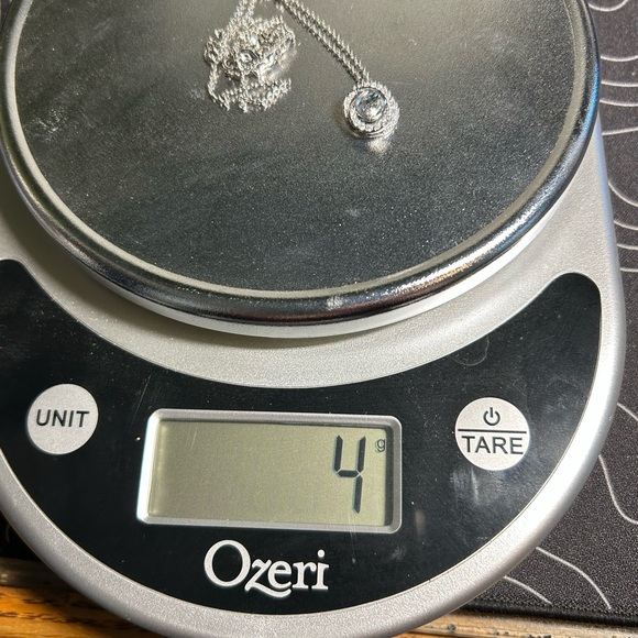 Swarovski Crystal Generation Pendant White Rhodium Plated 16” Signed Necklace - Picture 8 of 8